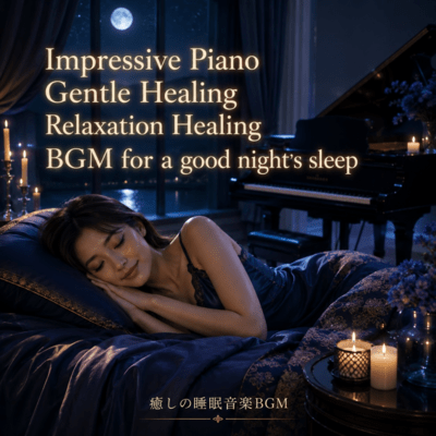Impressive Piano Gentle Healing Relaxation Healing BGM for a good night's sleep (2026 Remaster) Front Cover