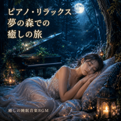 Piano Relaxing Healing Journey in Dream Forest (2026 Remaster) Front Cover