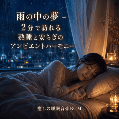 Dream in the Rain -Dyeing and Passing Ambient harmony visits in 2 minutes (2026 Remaster) Front Cover