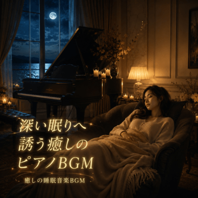 Healing Piano BGM to invite you into a deep sleep (2026 Remaster) Front Cover