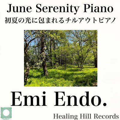 June Serenity Piano - Chill-Out Piano Bathed in Early Summer Light Front Cover