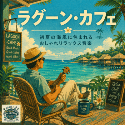 Lagoon Café Stylish Relaxing Music with an Early Summer Ocean Breeze Front Cover