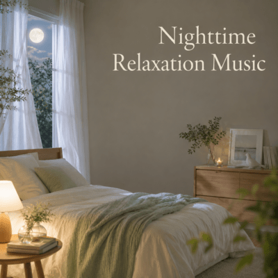 Nighttime Relaxation Music Front Cover