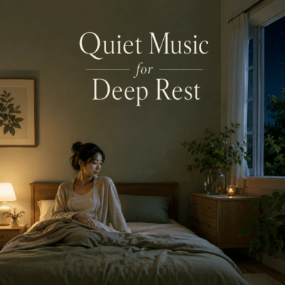 Quiet Music for Deep Rest Front Cover