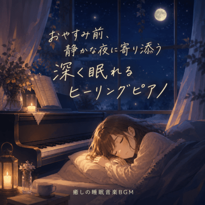 Before Good Night Deep Sleep Healing Piano for Quiet Nights Front Cover