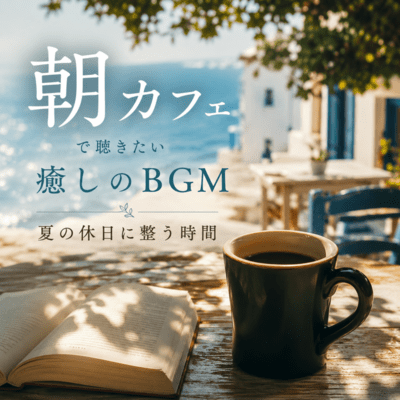 Healing Morning Cafe BGM - A Calm Summer Holiday Front Cover