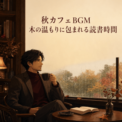Autumn Cafe Music for Warm Reading Front Cover