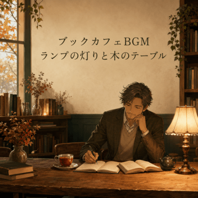 ブックカフェBGM ページをめくる秋の静けさのジャケット写真