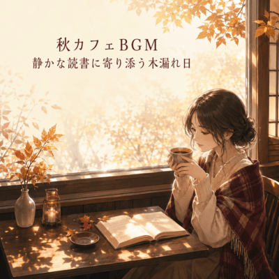 Autumn Cafe Music for Quiet Books Front Cover