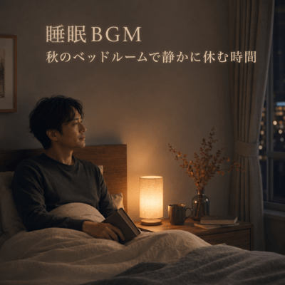 Sleep Music for Autumn Bedroom Time Front Cover