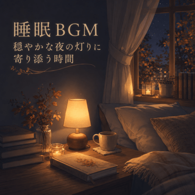 Sleep Music for Gentle Lamp Hours Front Cover
