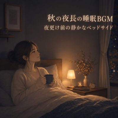 秋の夜長の睡眠BGM 夜更け前の静かなベッドサイドのジャケット写真