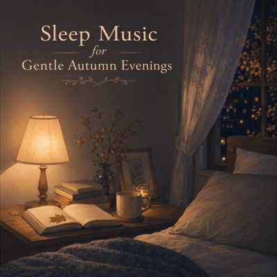 Sleep Music for Gentle Autumn Evenings Front Cover