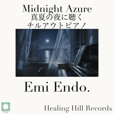Midnight Azure - Chillout Piano for a Midsummer Night Front Cover