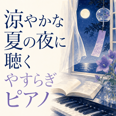 Peaceful Piano for a Cool Summer Night Front Cover