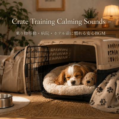 Crate Training Calming Sounds – 乗り物移動・病院・ホテル前に慣れる安心BGMのジャケット写真