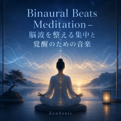 Binaural Beats Meditation - Brainwave Focus Sound Front Cover