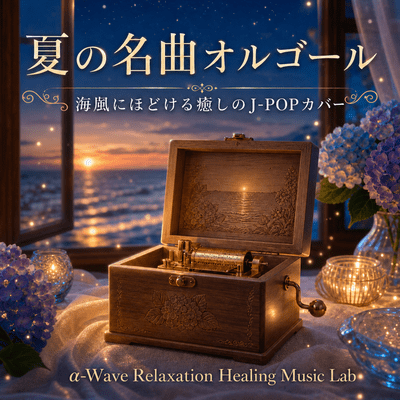 Healing Summer Music Box: Soothing J-Pop Covers by the Sea Front Cover