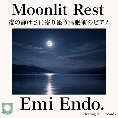 Moonlit Rest: Piano for a Quiet Night Before Sleep Front Cover