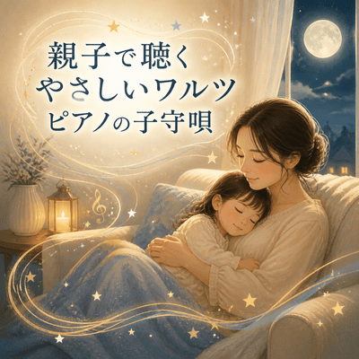 Gentle Waltz Piano Lullabies for Parents and Children Front Cover