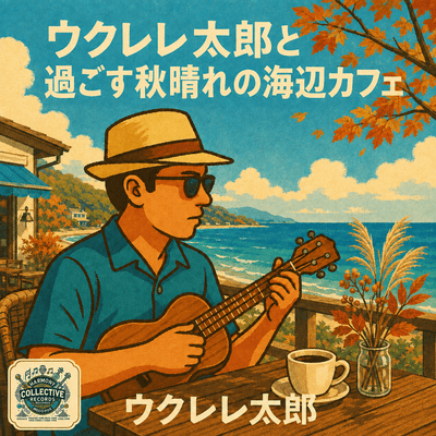 ウクレレ太郎と過ごす秋晴れの海辺カフェのジャケット写真
