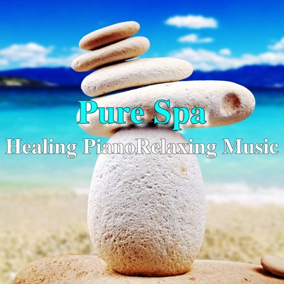 Pure Spa Healing Piano Relaxing Music Front Cover