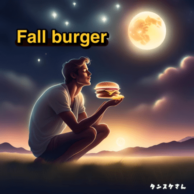 Fall burger Front Cover