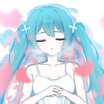 Christmas Rose Message (feat. HATSUNE MIKU) Front Cover