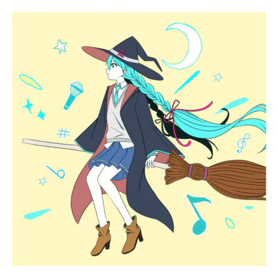 Hitori Bocchi Witch (feat. HATSUNE MIKU) Front Cover