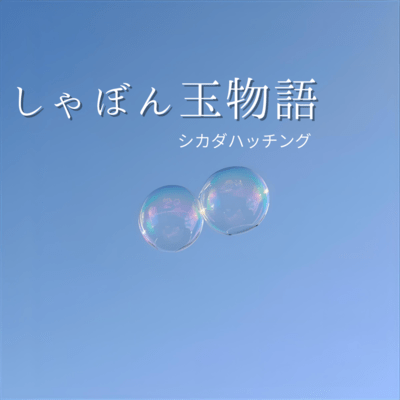 しゃぼん玉物語のジャケット写真