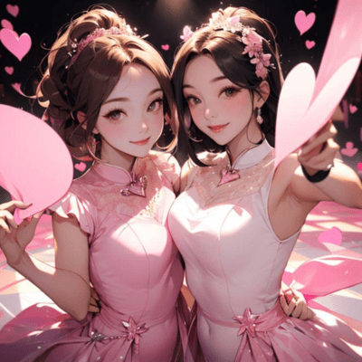 Look over there!Let's all smile together! Front Cover