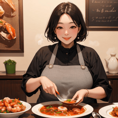 すずこさんの愛情一本!エビチリ賛歌のジャケット写真
