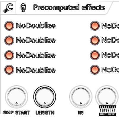 NoDoublizeのジャケット写真