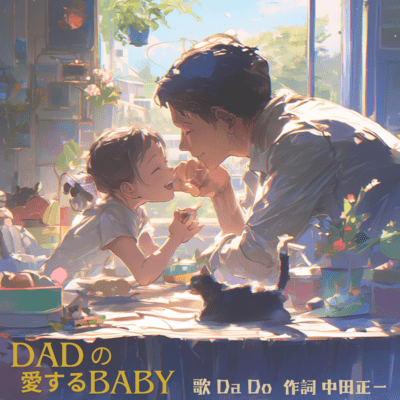 Dad's Loving Baby Front Cover