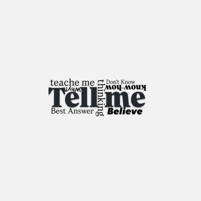 Tell me Front Cover