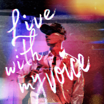 Live with my voice Front Cover