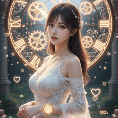 Clock of Light and Eternal Kiss Front Cover