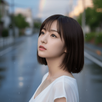 夕立のあとでのジャケット写真