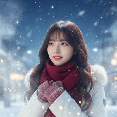 When the spirit of winter smiles Front Cover