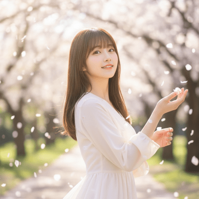 Guided by the spring sunshine Front Cover