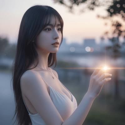 An illusion vanished in the light Front Cover