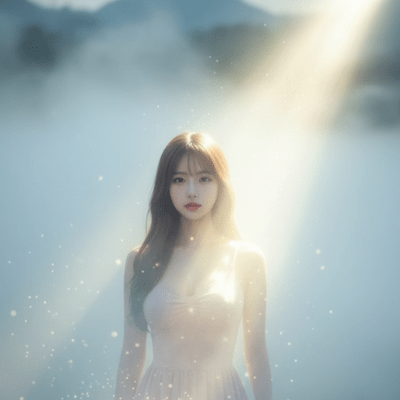 A ray of light in the mist Front Cover