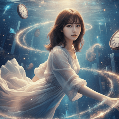 Love swimming in the ocean of time Front Cover