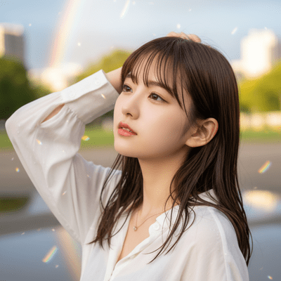 After the rain, I see the sign Front Cover