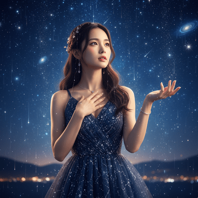 Starry love Front Cover