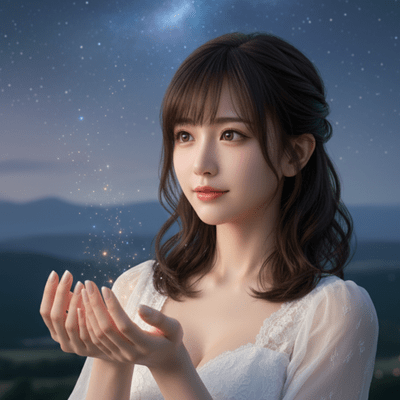 星屑に願いを込めてのジャケット写真