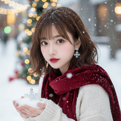 クリスマスの雪が二人の影をひとつにしたのジャケット写真