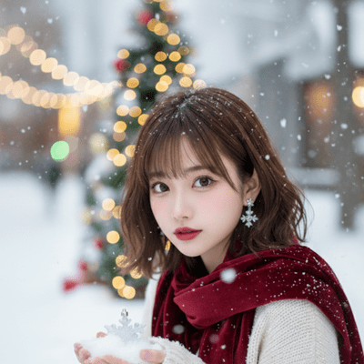 クリスマスの雪が二人の影をひとつにしたのジャケット写真