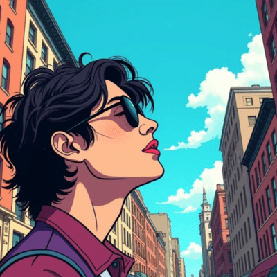 Blue Skies & Empty Streets Front Cover