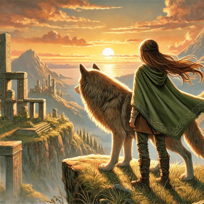 The Wolf and the Lost Kingdom's Princess Front Cover